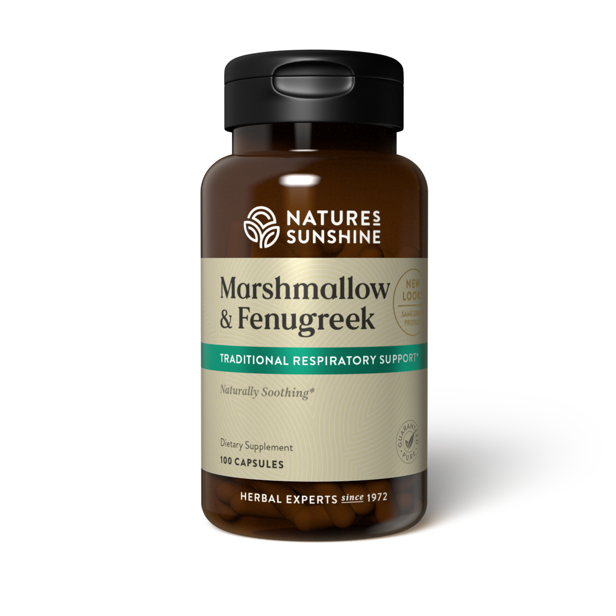 Natures Sunshine Marshmallow & Fenugreek 100 Capsules